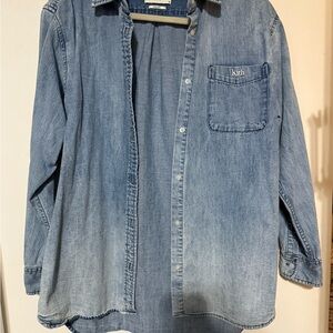 Kith Blue Denim Shirt